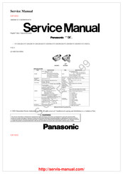 Panasonic Mini DV NV-DS12EG Mini DV NV-DS12B Service Manual