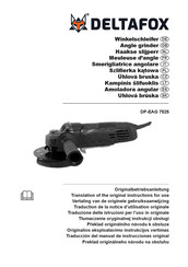 Deltafox DP-EAG 7525 Instructions Manual