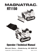 MAGNATRAC RT1150 Operator / Technical  Manual