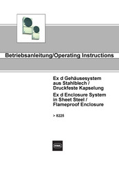 Stahl 8225 Series Operating Instructions Manual
