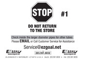EZGOAL 87771 Installation Instructions Manual