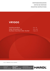Harol VR1000 Mounting Instructions
