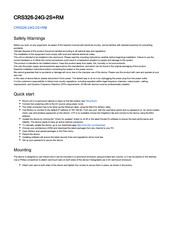 MikroTik CRS326-24G-2S+RM Manual