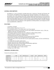 EMC EM91421 Series Manual
