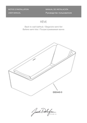 Jacob Delafon Reve E6D440-0 User Manual