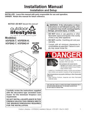 Outdoor Lifestyles VOFB42-T Installation Manual