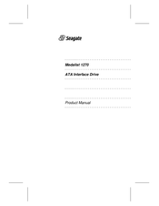 Seagate MEDALIST 1270 Product Manual