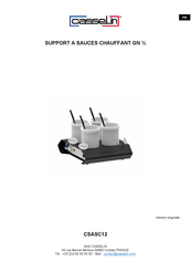 Casselin CSASC12 Manual