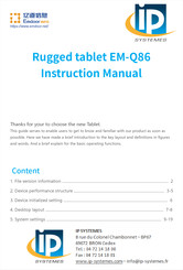 Emdoor EM-Q86 Instruction Manual