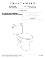 Craft+Main TL-7249CE-WL Installation And User Manual