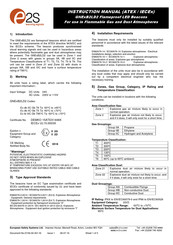 E2S GNExB2LD2 Instruction Manual