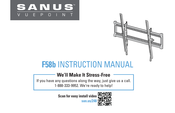 Sanus Vuepoint F58b Instruction Manual