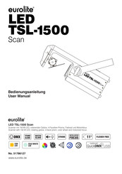 EuroLite LED TSL-1500 Scan User Manual