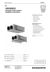 Exhausto VEX320CX Installation Instructions Manual