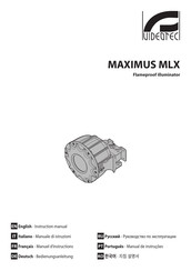 Videotec MAXIMUS MLX Instruction Manual