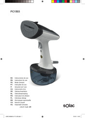 SOLAC PC1503 Instructions For Use Manual