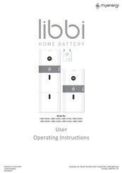 Myenergi LIBBI-HS5000 User Operating Instructions Manual