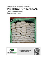 GrainPro TRANSAFELINER MA4081RAD1219-01 Instruction Manual