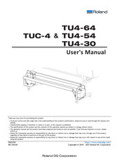 Roland TUC-4 User Manual