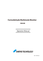 Shinyei Technology FMM-MD Operation Manual