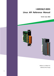 ICPDAS I-9093 Reference Manual