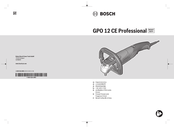 Bosch Professional GPO 12 CE Original Instructions Manual
