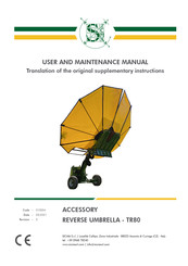 Sicma TR80 User And Maintenance Manual