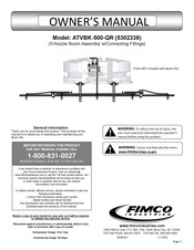 Fimco ATVBK-500-QR Owner's Manual