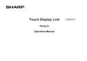 Sharp PN-SL01 Operation Manual