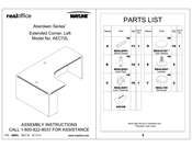 Mayline RealOffice Aberdeen Series Assembly Instructions