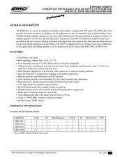 EMC EM91401D Manual
