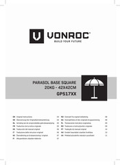 VONROC GP517 Series Original Instructions Manual