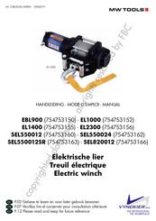 MW TOOLS EL2300 Manual