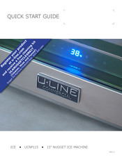 U-Line UCNP115-SS01A Quick Start Manual