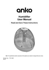anko TR-1801 User Manual