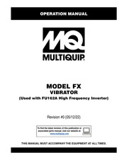 MQ Multiquip FX30E6 Operation Manual