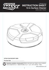 SurfaceMaxx SGY-PWA201 Instruction Sheet