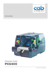 CAB PCU400 Instructions Manual