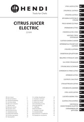 Hendi 221099 User Manual