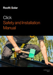 Roofit.Solar Click Safety And Installation Manual