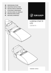Trilux LUMENA STAR 70 LED Mounting Instructions