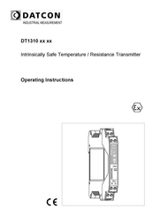 Datcon DT1310 Series Operating Instructions Manual