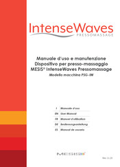 Mesis IntenseWaves Pressomassage PSG-IW User Manual