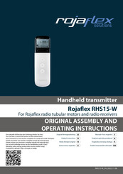 rojaflex RHS15-W Original Assembly And Operating Instructions