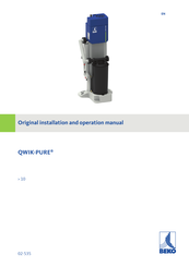 Beko QWIK-PURE 10 Installation And Operation Manual