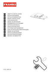 Franke Galaxy FCFL 906 XS Installation Manual