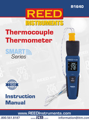 Reed Instruments R1640 Instruction Manual