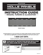 Putco MOLLE PANELS Installation Manual