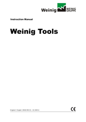 Weinig PowerLock 538 Instruction Manual