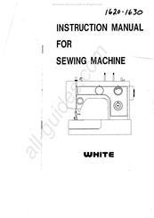 White 1620 Instruction Manual